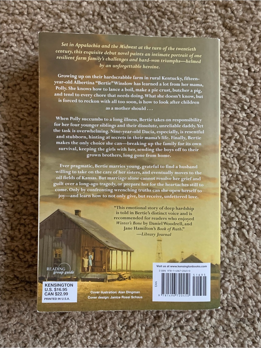 Paperback Book – Green/Tan Back Cover